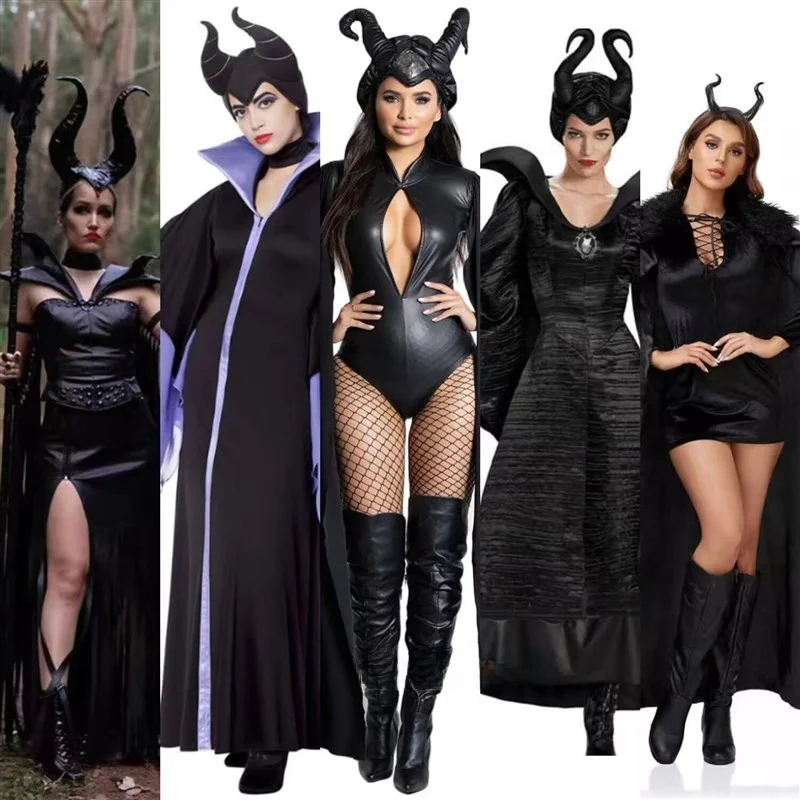 Halloween Costume Demoness Sleep Beauty Witch Costume Post-Mother-In-Law Women's Clothing Traditional Chinese Stage Costume
Halloween Costume Demoness Sleep Beauty Witch Costume Post-Mother-In-Law Women's Clothing Traditional Chinese Stage Costume