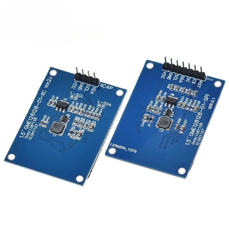 1.5 Inch 1.5" 128x128 OLED Screen Display Module 4PIN 7PIN SH1107 Driver IIC 4 Pins White For Raspberry Pi For STM32 For Arduino
1.5 Inch 1.5" 128x128 OLED Screen Display Module 4PIN 7PIN SH1107 Driver IIC 4 Pins White For Raspberry Pi For STM32 For Arduino