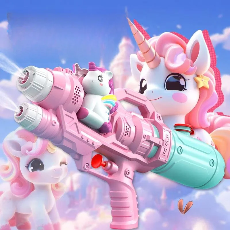 Water Gun Children's Toy Unicorn Double Head Pull out Style Spraying Water Dragon Duck New Model Outdoor Play Spray Water
Water Gun Children's Toy Unicorn Double Head Pull out Style Spraying Water Dragon Duck New Model Outdoor Play Spray Water