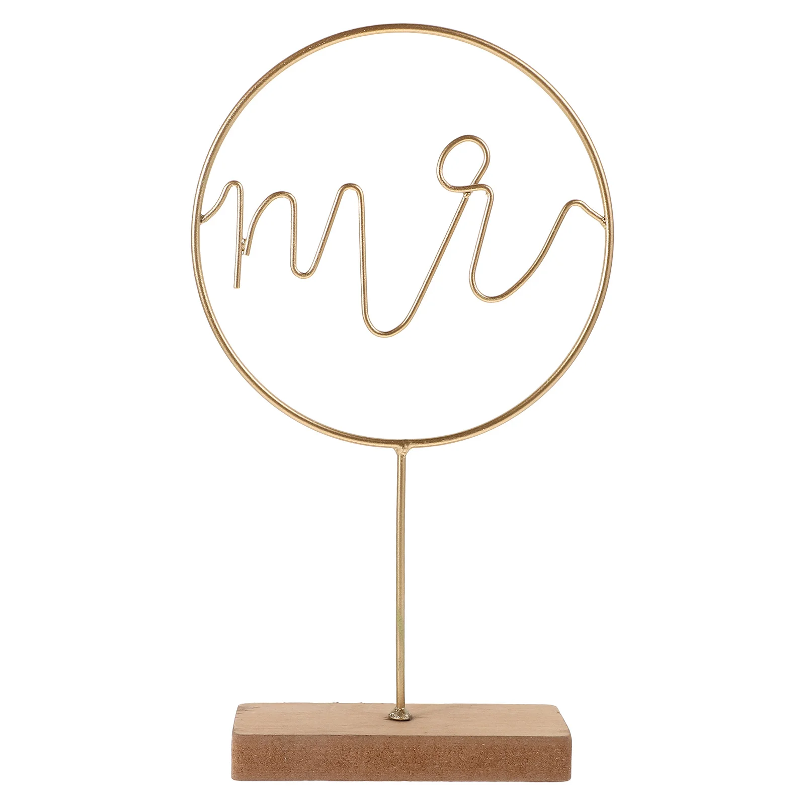 Romantic Table Sign Elegant Wire Wood Centerpiece Valentine's Day Wedding Table Decor Party Decoration Artistic Design
Romantic Table Sign Elegant Wire Wood Centerpiece Valentine's Day Wedding Table Decor Party Decoration Artistic Design