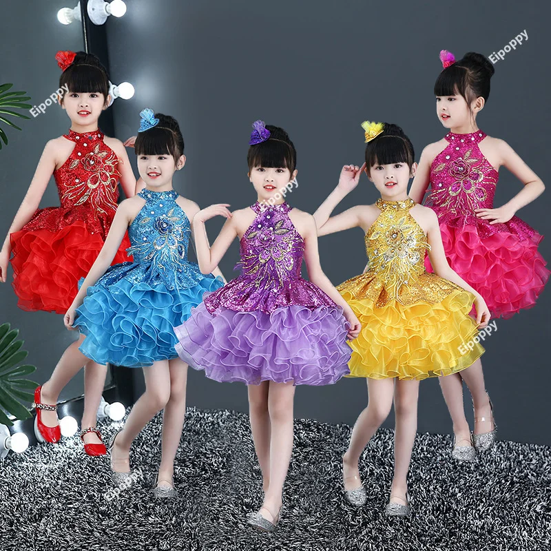 New children's costume Princess sequin dress kindergarten dance dress girl performance dress 2024 dance costumes
New children's costume Princess sequin dress kindergarten dance dress girl performance dress 2024 dance costumes