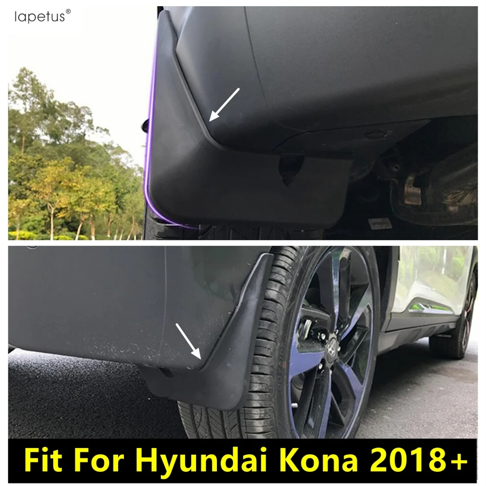 Car Front Rear Mudguard Tire Fender Flares Splash Guard Plastic Protection Cover Accessories Fit For Hyundai Kona 2018 - 2020
Car Front Rear Mudguard Tire Fender Flares Splash Guard Plastic Protection Cover Accessories Fit For Hyundai Kona 2018 - 2020