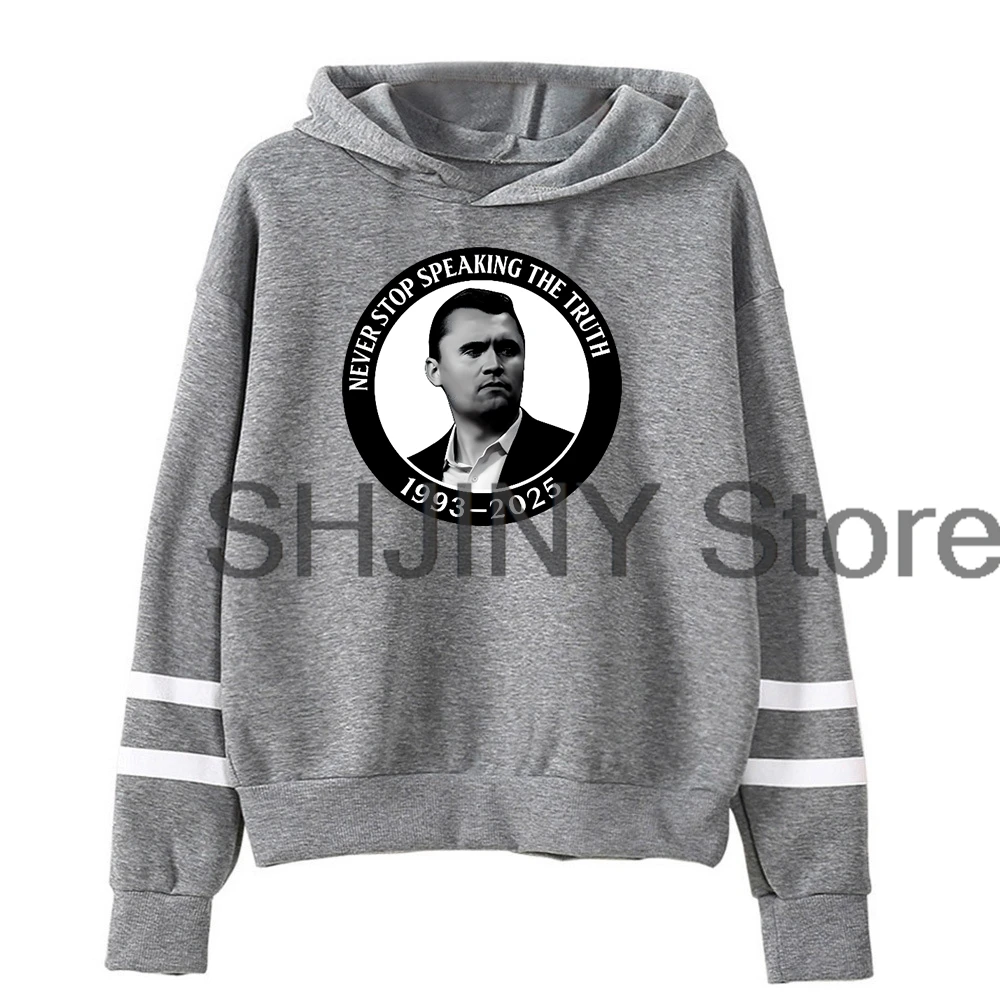 Charlie Kirk Never Stop Speaking The Truth Hoodie Pocketless Parallel Bars Sleeve Streetwear Women Men Hooded Sweatshirt
Charlie Kirk Never Stop Speaking The Truth Hoodie Pocketless Parallel Bars Sleeve Streetwear Women Men Hooded Sweatshirt