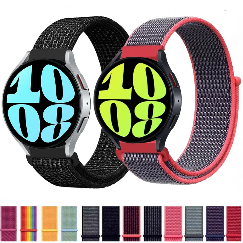 20mm 22mm Nylon Loop Strap for Samsung Galaxy Watch 6/5/4/5 Pro Watch 4/6 Classic for Huawei Watch 3/4/GT2/3 Pro/Amazfit GTR/GTS
20mm 22mm Nylon Loop Strap for Samsung Galaxy Watch 6/5/4/5 Pro Watch 4/6 Classic for Huawei Watch 3/4/GT2/3 Pro/Amazfit GTR/GTS