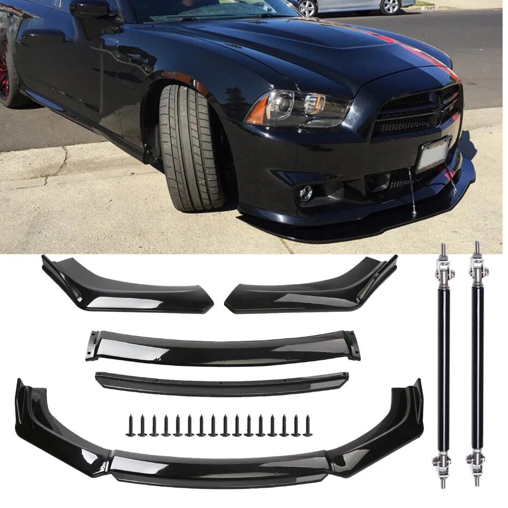 For Dodge Charger RT SRT Front Bumper Lip Spoiler Splitter Bod Kit Glossy Black
For Dodge Charger RT SRT Front Bumper Lip Spoiler Splitter Bod Kit Glossy Black