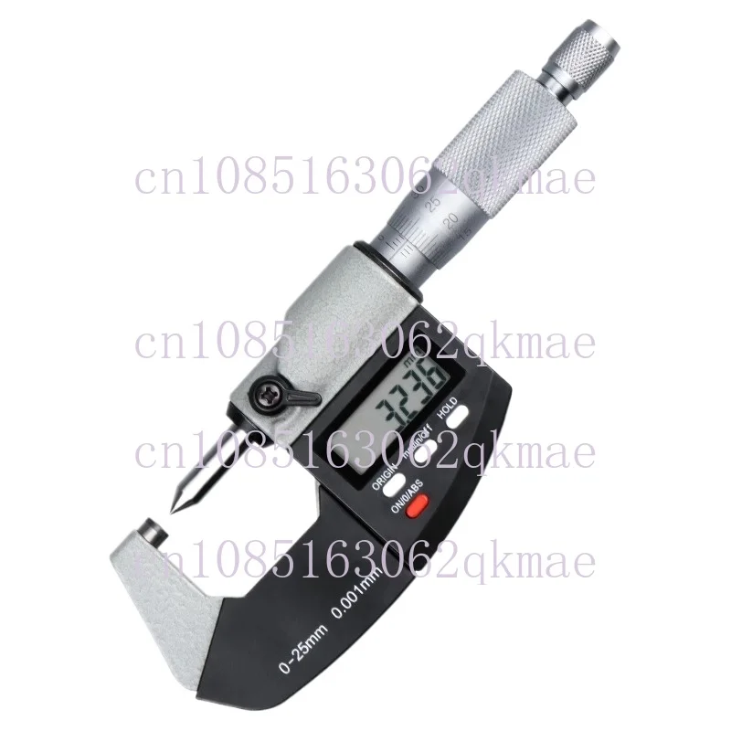 Digimatic Micrometer Single and Double Pointed Head Wall Thickness round Head Integral Key Small Measuring Head
Digimatic Micrometer Single and Double Pointed Head Wall Thickness round Head Integral Key Small Measuring Head