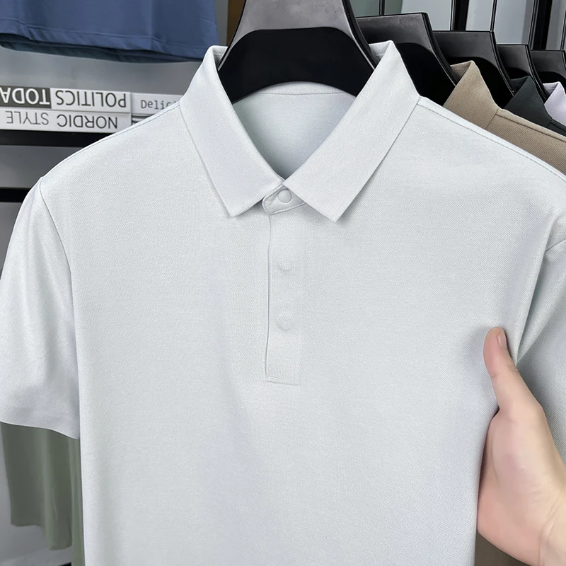 Summer New Style Men's Fashionable Casual Simple Breathable Polo Shirt/Sy-2266
Summer New Style Men's Fashionable Casual Simple Breathable Polo Shirt/Sy-2266
