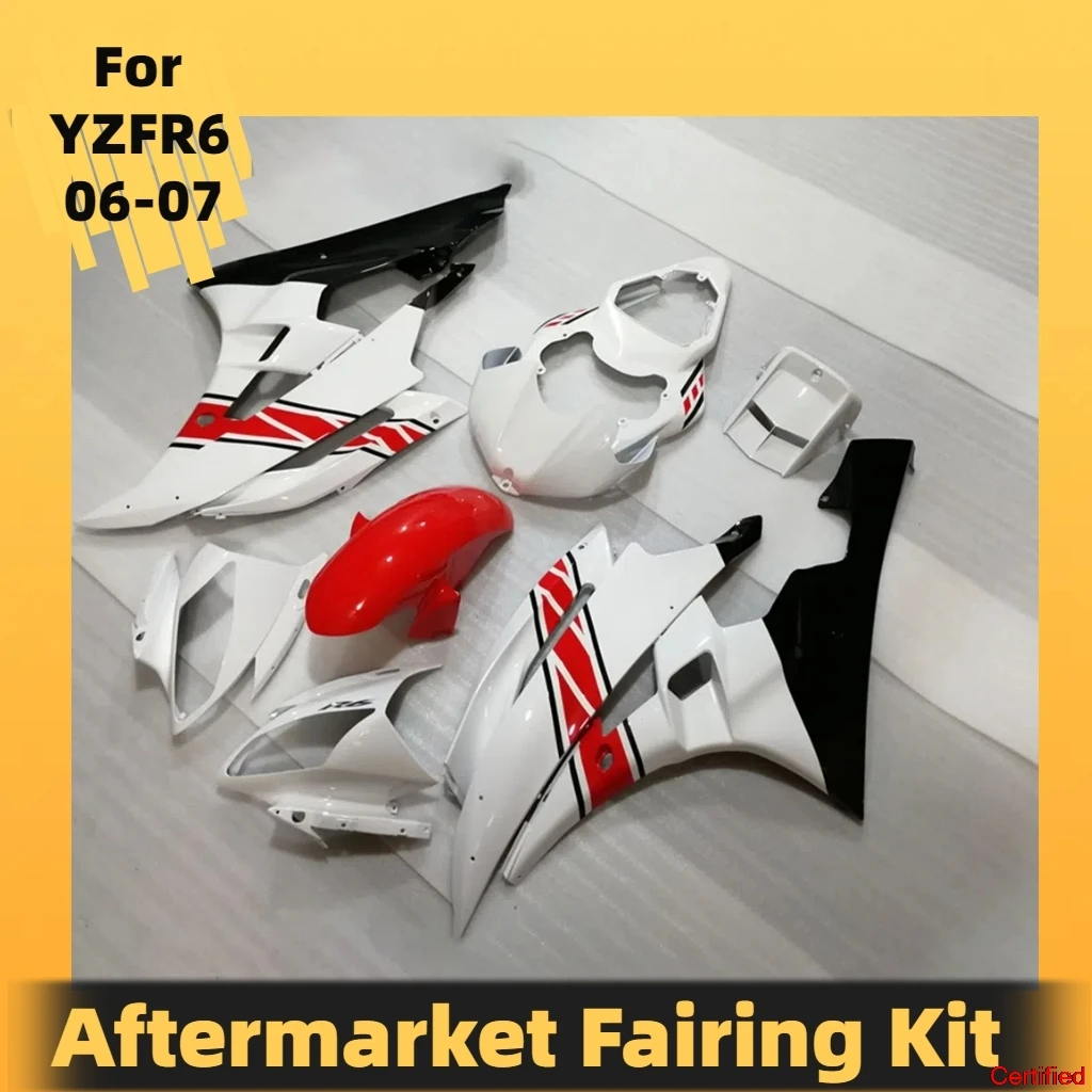 New Fairing kit for YAMAHA YZFR6 2006 2007 Fairings YZF R6 06 07 ABS Motorcycle Bodywork Spare Parts
New Fairing kit for YAMAHA YZFR6 2006 2007 Fairings YZF R6 06 07 ABS Motorcycle Bodywork Spare Parts