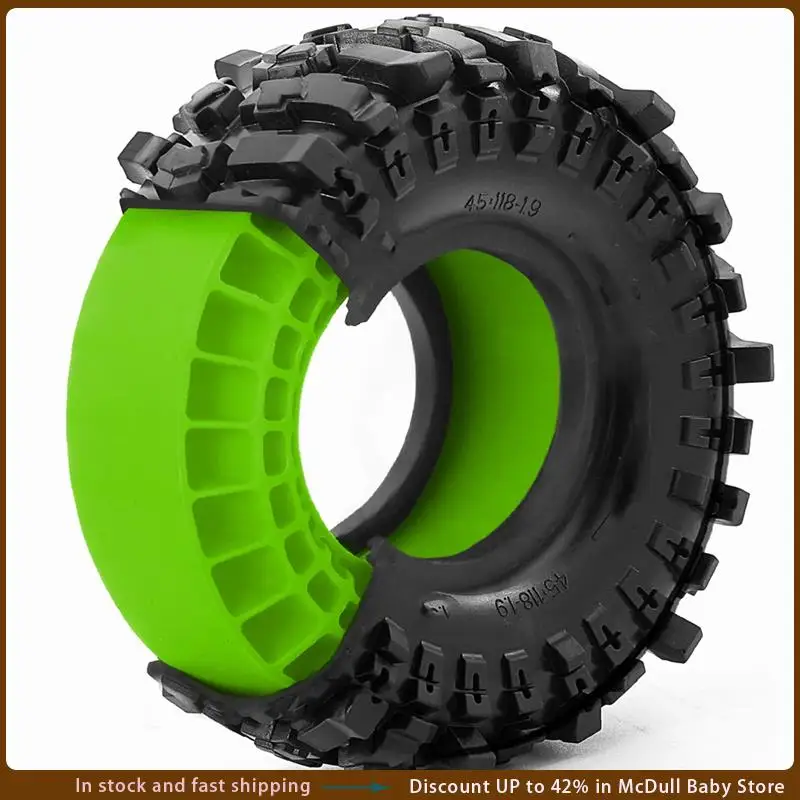 ABJA-4Pcs 1.9In Silicone Rubber Tire Wheel Insert Foam For 1/10 RC Crawler Car TRX4 Axial SCX10 Pro/Capra TF2/GEN8/MST
ABJA-4Pcs 1.9In Silicone Rubber Tire Wheel Insert Foam For 1/10 RC Crawler Car TRX4 Axial SCX10 Pro/Capra TF2/GEN8/MST