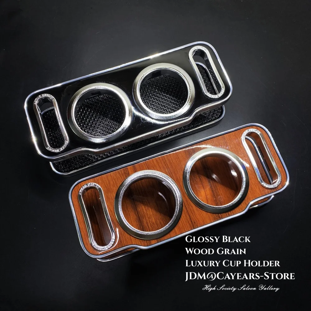 JDM DAD Style Luxury Cup Holder Glossy Black Marble Wood Grain Large VIP Table Car Instrument Desk Beverage Drink Mounting
JDM DAD Style Luxury Cup Holder Glossy Black Marble Wood Grain Large VIP Table Car Instrument Desk Beverage Drink Mounting