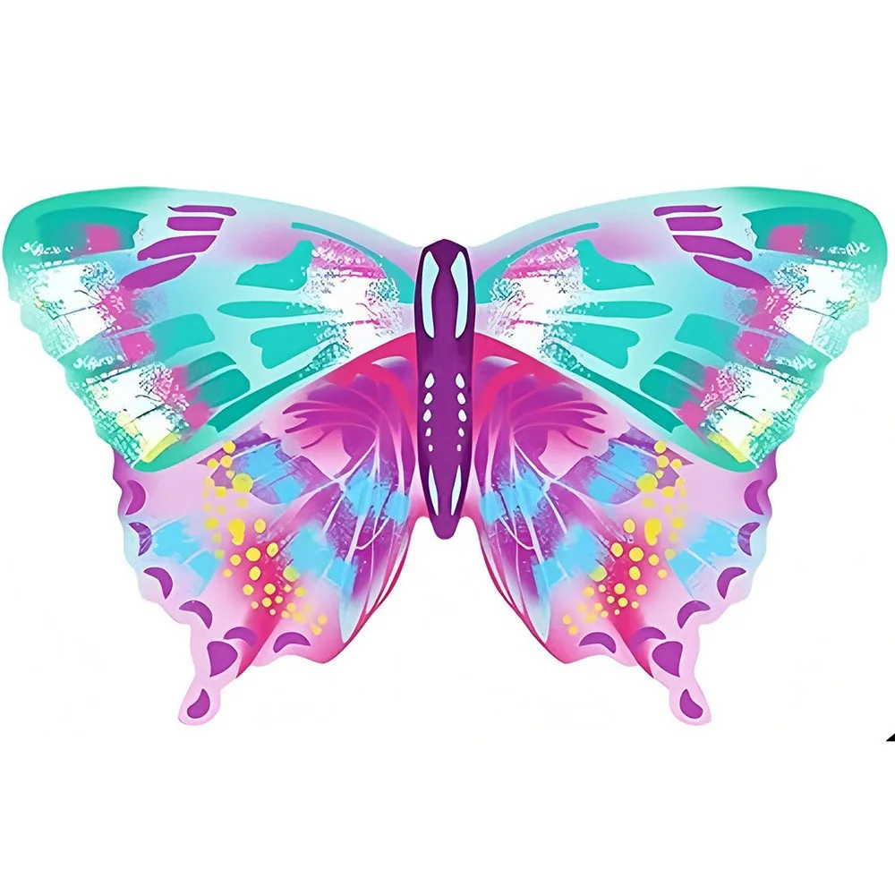 Fashion Colorful Butterfly Wings Costume Cosplay Costume DIY Decorations Fairy Shawl Fancy Dress Pixie Cloak Party Accessories
Fashion Colorful Butterfly Wings Costume Cosplay Costume DIY Decorations Fairy Shawl Fancy Dress Pixie Cloak Party Accessories