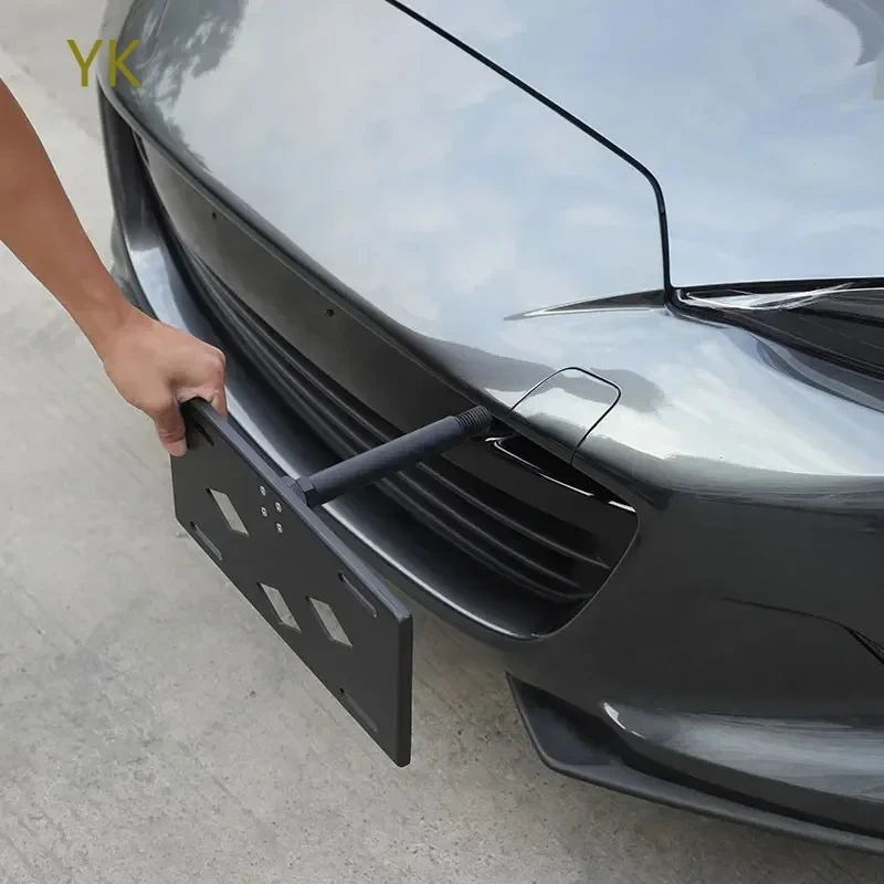 Aluminum Alloy Car Front Bumper Tow Hook License Plate Mount Bracket Holder For Mazda MX-5 Miata 2016-2024 Car Accessories
Aluminum Alloy Car Front Bumper Tow Hook License Plate Mount Bracket Holder For Mazda MX-5 Miata 2016-2024 Car Accessories