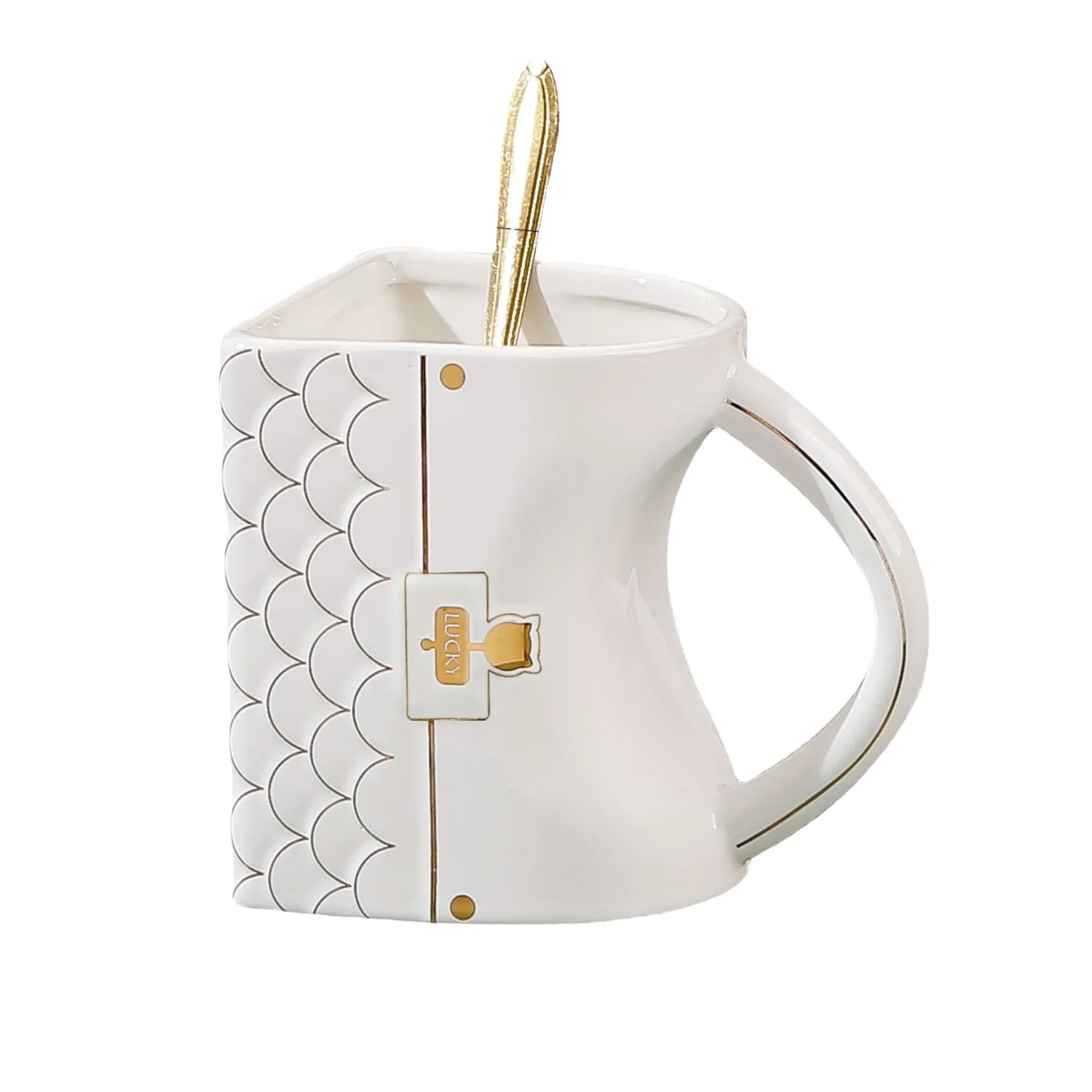 European White Porcelain Coffee Cup Abstract Tote Bag Mug Office Afternoon Tea Cup Art Tote Bag Breakfast Mug Birthday Gift New
European White Porcelain Coffee Cup Abstract Tote Bag Mug Office Afternoon Tea Cup Art Tote Bag Breakfast Mug Birthday Gift New