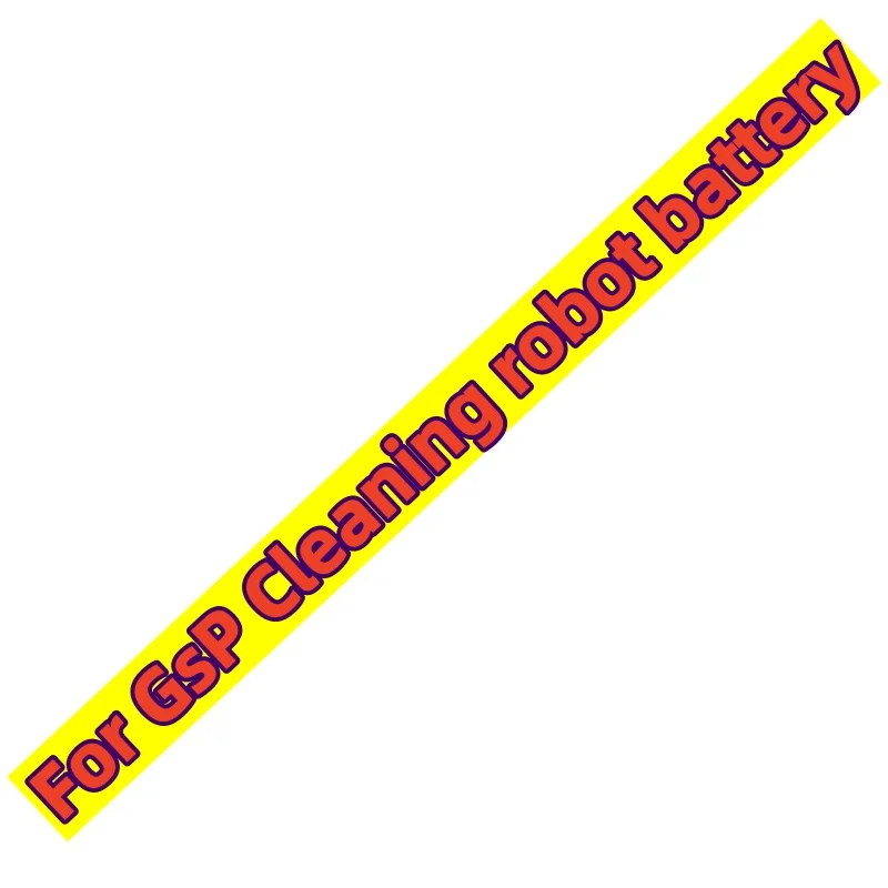 2026 Years 100% Original For GSP PA04 battery 2600mAh 14.4V 37.44Wh High capacity For GSP Cleaning robot battery
2026 Years 100% Original For GSP PA04 battery 2600mAh 14.4V 37.44Wh High capacity For GSP Cleaning robot battery