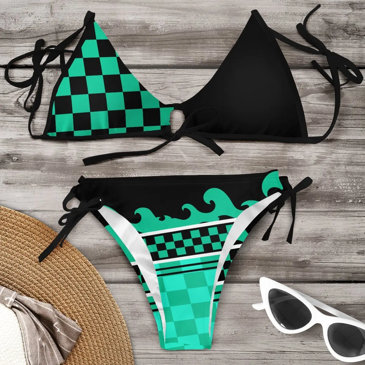 New swimsuit, ghost slaying anime bikini, three-point 3D digital printing swimming equipment swimsuit
New swimsuit, ghost slaying anime bikini, three-point 3D digital printing swimming equipment swimsuit