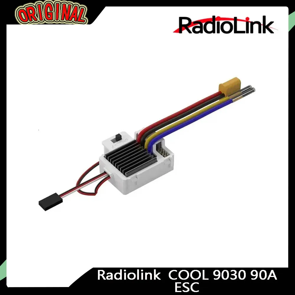 Radiolink COOL 9030 90A Waterproof Brushed ESC - 5.5V/3A & 7.5V/3A BEC, Efficient for Traxxas SCX10, HSP Car/Boat/Crawler
Radiolink COOL 9030 90A Waterproof Brushed ESC - 5.5V/3A & 7.5V/3A BEC, Efficient for Traxxas SCX10, HSP Car/Boat/Crawler