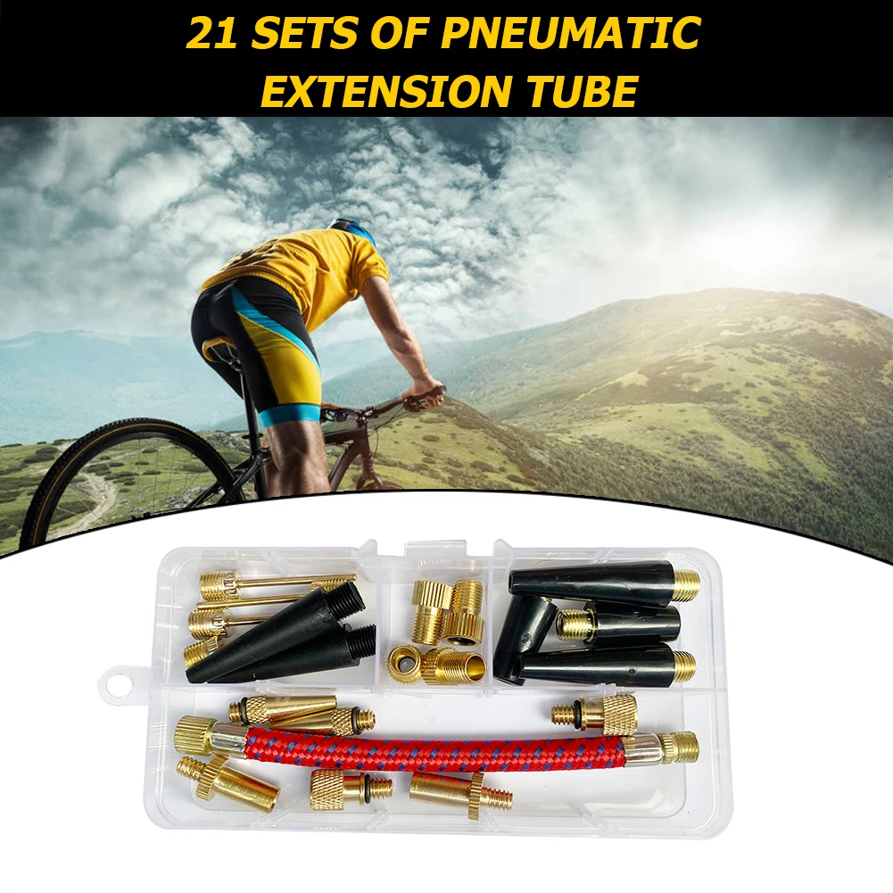 21pcs Inflatable Hose Football Basketball Bicycle Tire Inflation Kit Connector
21pcs Inflatable Hose Football Basketball Bicycle Tire Inflation Kit Connector