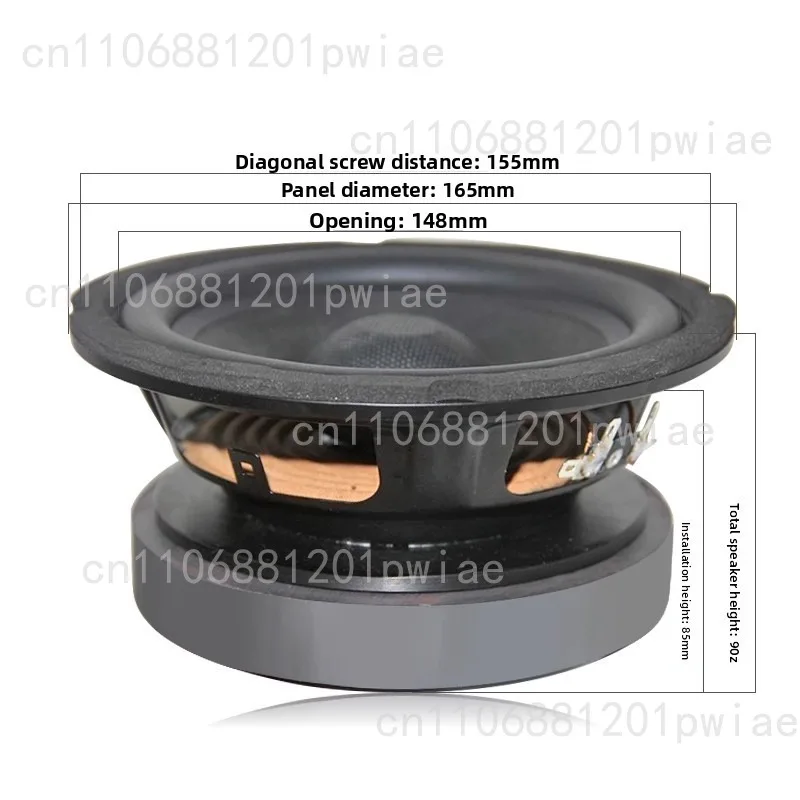 6.5/8 Inch subwoofer, dual voice coil subwoofer 4ohms
6.5/8 Inch subwoofer, dual voice coil subwoofer 4ohms