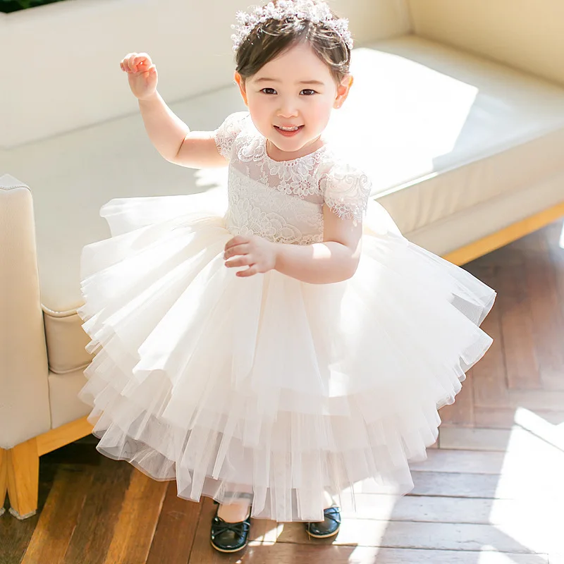 Children's first-year-old white princess dress, flower girl wedding dress, women's fluffy skirt, gauze skirt, performance dress
Children's first-year-old white princess dress, flower girl wedding dress, women's fluffy skirt, gauze skirt, performance dress
