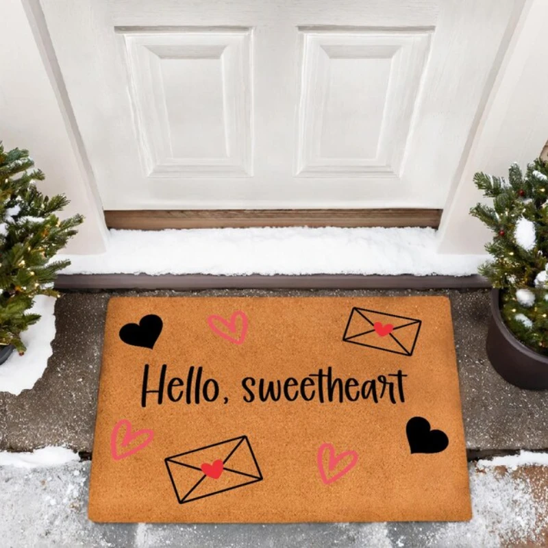 Personalized Custom Coir Doormat For Couples Romantic Front Door Mat Valentine Gift For Her Him Entryway Welcome Mat Home Porch
Personalized Custom Coir Doormat For Couples Romantic Front Door Mat Valentine Gift For Her Him Entryway Welcome Mat Home Porch