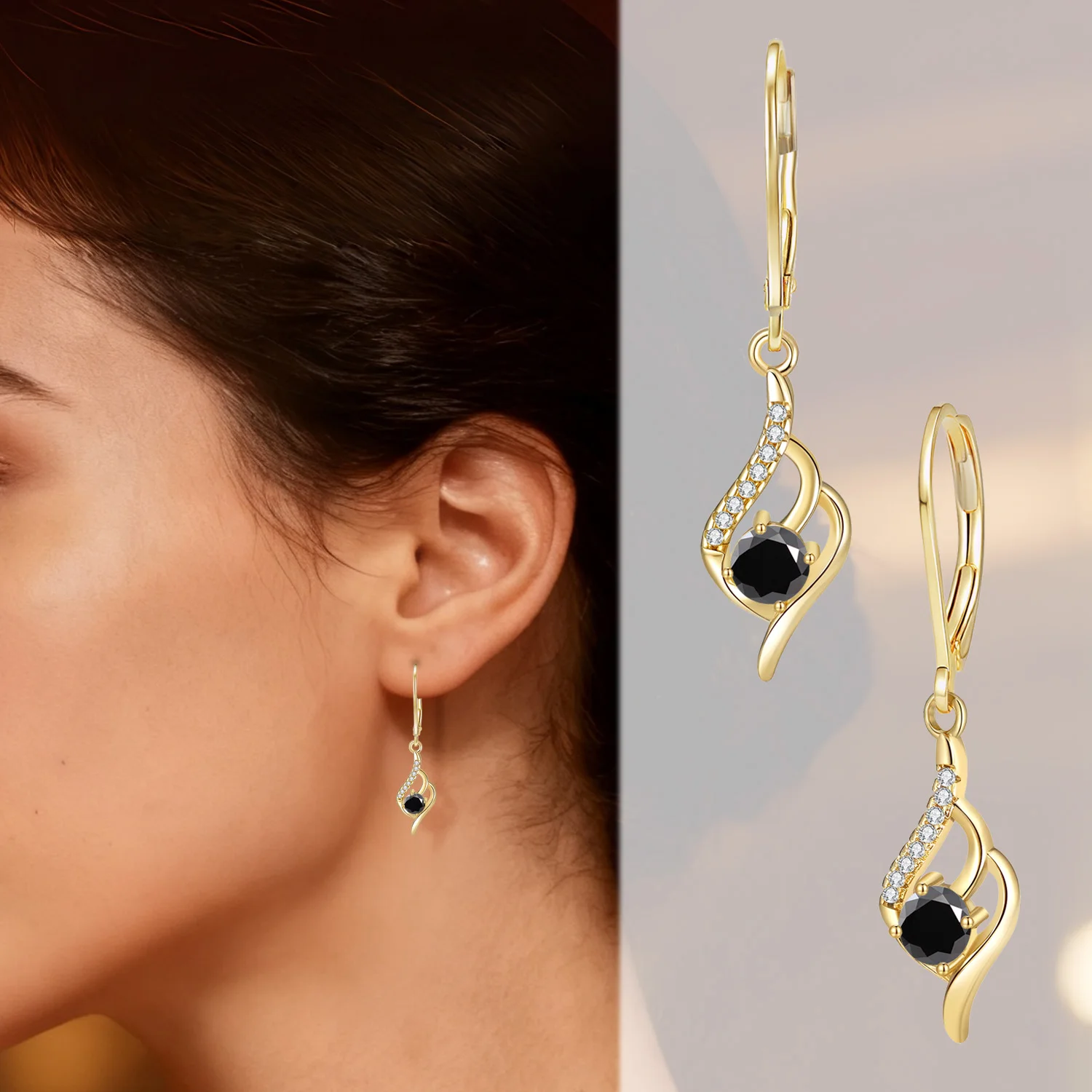 Подарок LAMVOICE для дочери, дизайнерский предмет высокого качества, серебро 925 пробы, на День святого Валентина, серьги с цирконием 1 карат
Подарок LAMVOICE для дочери, дизайнерский предмет высокого качества, серебро 925 пробы, на День святого Валентина, серьги с цирконием 1 карат