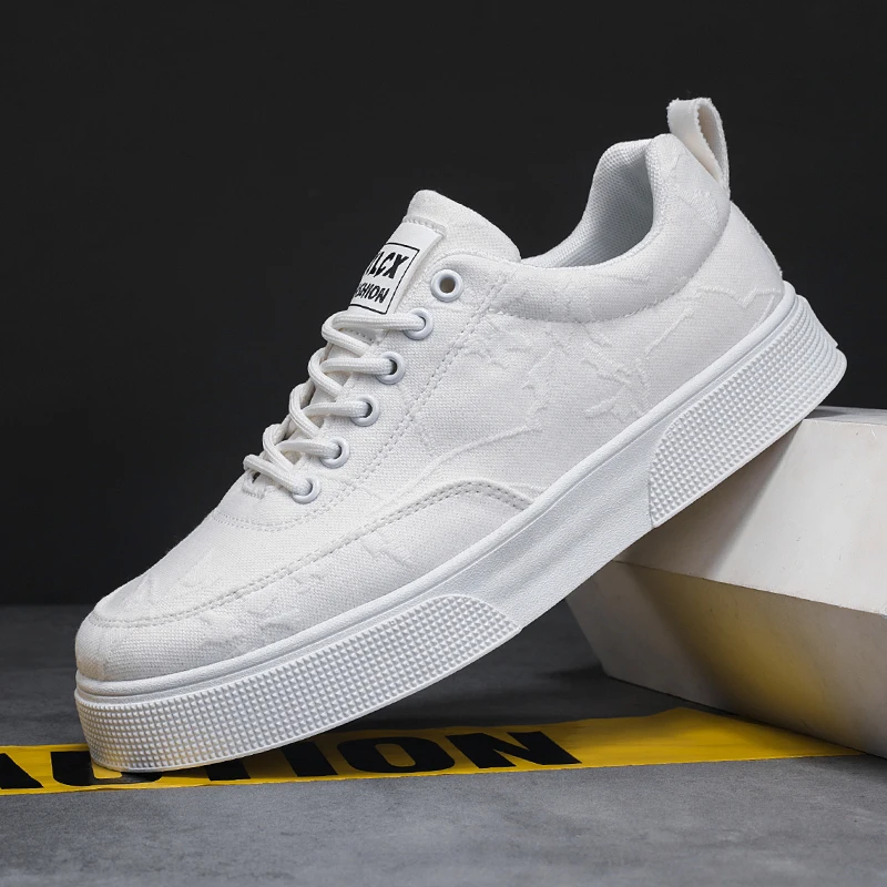 Fashion Platform Men Skateboarding Shoes Lightweight Casual Sneakers Breathable Anti Slip Cushioning Road Walking Running Shoes
Fashion Platform Men Skateboarding Shoes Lightweight Casual Sneakers Breathable Anti Slip Cushioning Road Walking Running Shoes