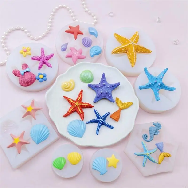 Safe Silicone Mold with Ocean Themed Seashell Shapes Suitable for Resin Art Soap Craft Projects
Safe Silicone Mold with Ocean Themed Seashell Shapes Suitable for Resin Art Soap Craft Projects