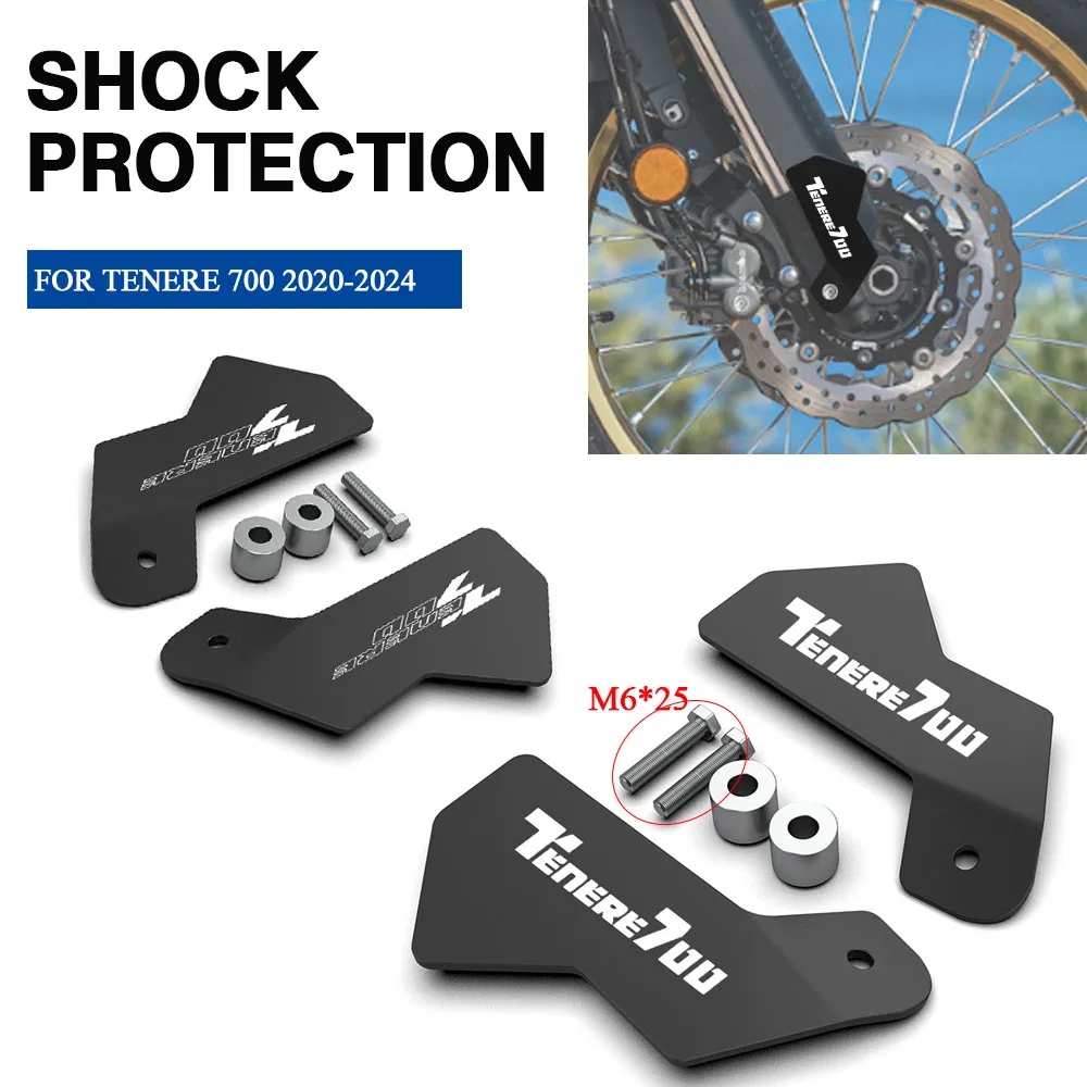 For Yamaha Tenere 700 Tenere700 2020 2021 2022 2023 2024 Front Shock protection cover CNC Aluminium Motorcycle Accessories Parts
For Yamaha Tenere 700 Tenere700 2020 2021 2022 2023 2024 Front Shock protection cover CNC Aluminium Motorcycle Accessories Parts