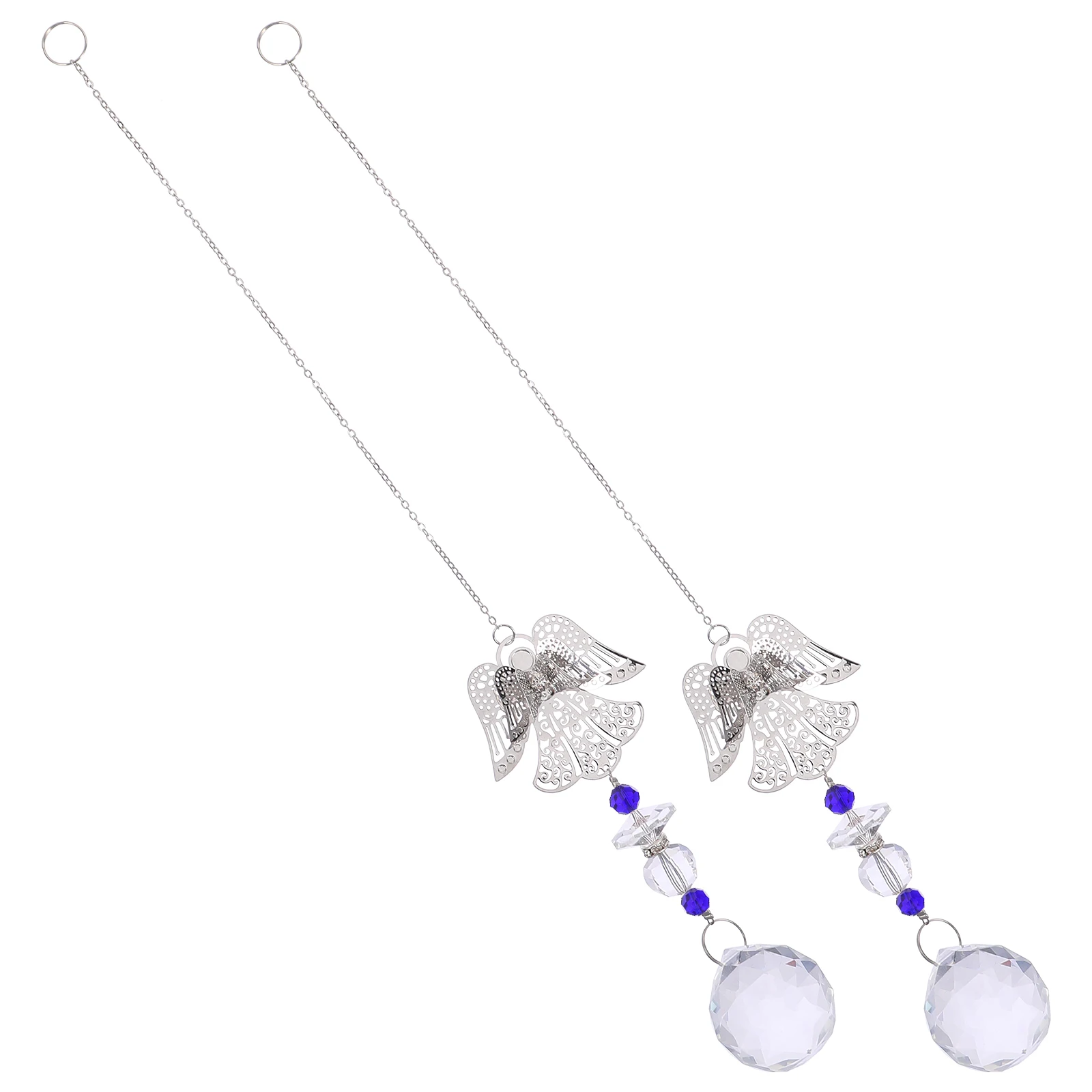 2pcs Angel Hanging Ornaments Crystal Decor For Home Garden Wedding Christmas Diy Lamp Pendants Shiny Indoor Decoration
2pcs Angel Hanging Ornaments Crystal Decor For Home Garden Wedding Christmas Diy Lamp Pendants Shiny Indoor Decoration