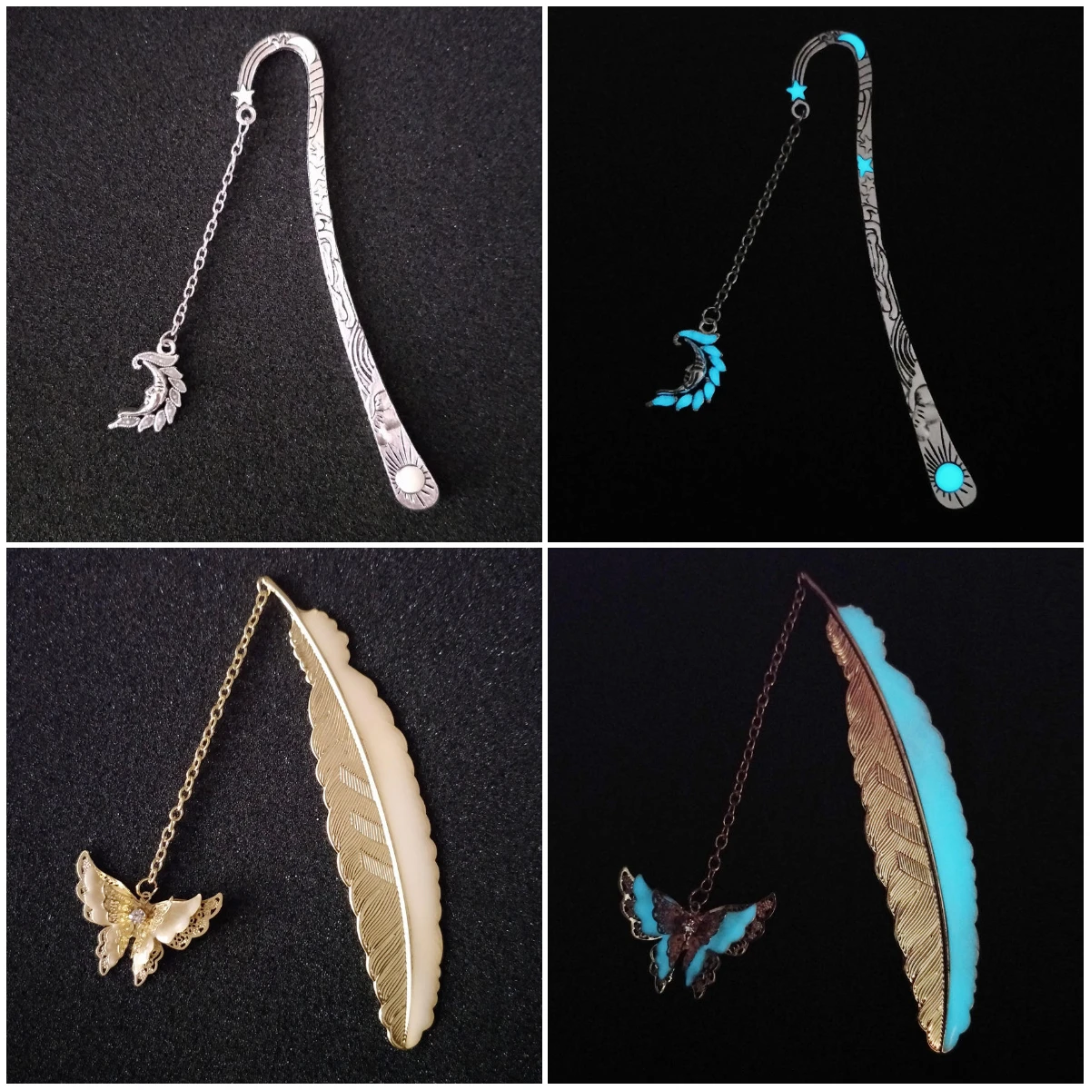 Creative Feather Shape Bookmarks Illuminated Owl Dragonflies Butterflies Metal Bookmark Reading Accessories
Creative Feather Shape Bookmarks Illuminated Owl Dragonflies Butterflies Metal Bookmark Reading Accessories