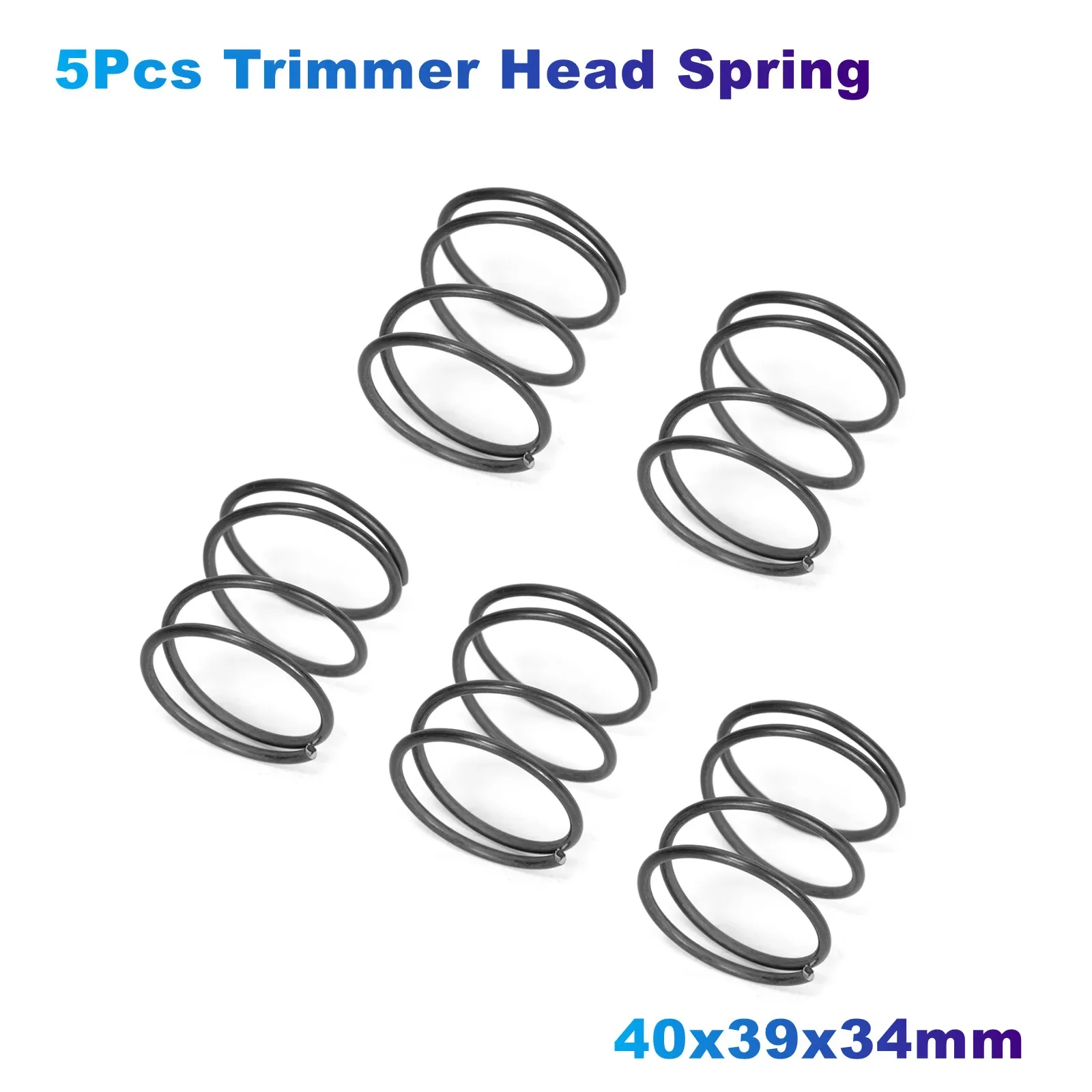 5Pcs/Lot Trimmer Head Spring Mower Head Press Fitting (40x39x34mm)Compatible With Zenoah Replacement Universal Trimmer Head Part
5Pcs/Lot Trimmer Head Spring Mower Head Press Fitting (40x39x34mm)Compatible With Zenoah Replacement Universal Trimmer Head Part