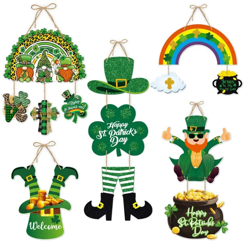 St Patricks Day Door Hanging Decor Shamrock Hanging Ornament Irish Party Decoration DIY New Year Anniversary Wedding
St Patricks Day Door Hanging Decor Shamrock Hanging Ornament Irish Party Decoration DIY New Year Anniversary Wedding
