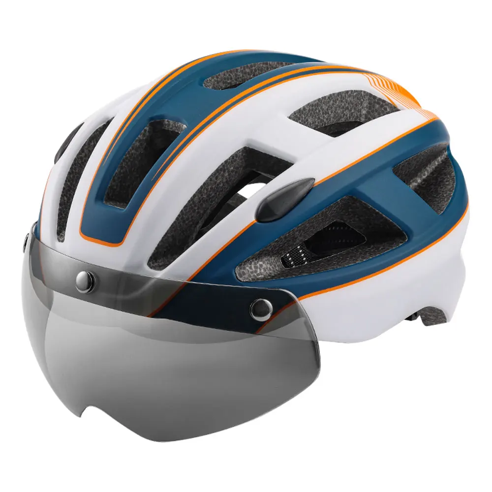Integrally-Molded Cycling Helmet Racing Ultralight Bicycle Helmet Men Women Motorcycle Bike Helmet with Magnetic Glasses
Integrally-Molded Cycling Helmet Racing Ultralight Bicycle Helmet Men Women Motorcycle Bike Helmet with Magnetic Glasses