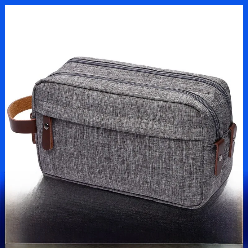 High-Grade Men's Toiletry Bag Large Capacity Double-Layer Storage Bag Portable Large Capacity Men's Portable Cosmetic Bag Wholes
High-Grade Men's Toiletry Bag Large Capacity Double-Layer Storage Bag Portable Large Capacity Men's Portable Cosmetic Bag Wholes