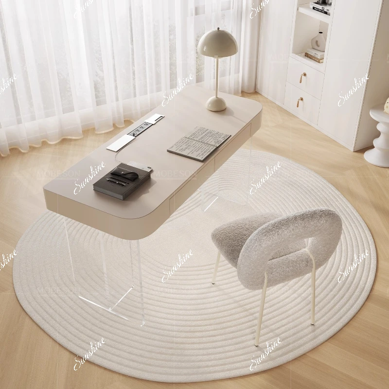 Light luxury high-end design, acrylic hanging desk cream wind bedroom writing, dressing table
Light luxury high-end design, acrylic hanging desk cream wind bedroom writing, dressing table