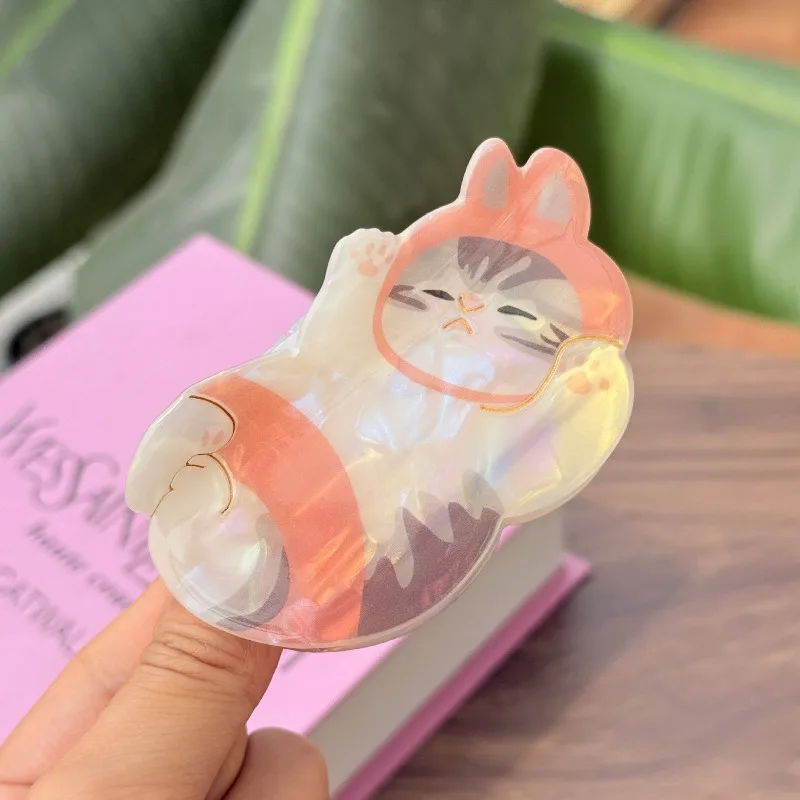 Cartoon Mofusand Cute Animal Hair Claw Clips Funny Back Head Hair Styling Barrettes Personality Shark Clip for Daily Hairstyle
Cartoon Mofusand Cute Animal Hair Claw Clips Funny Back Head Hair Styling Barrettes Personality Shark Clip for Daily Hairstyle