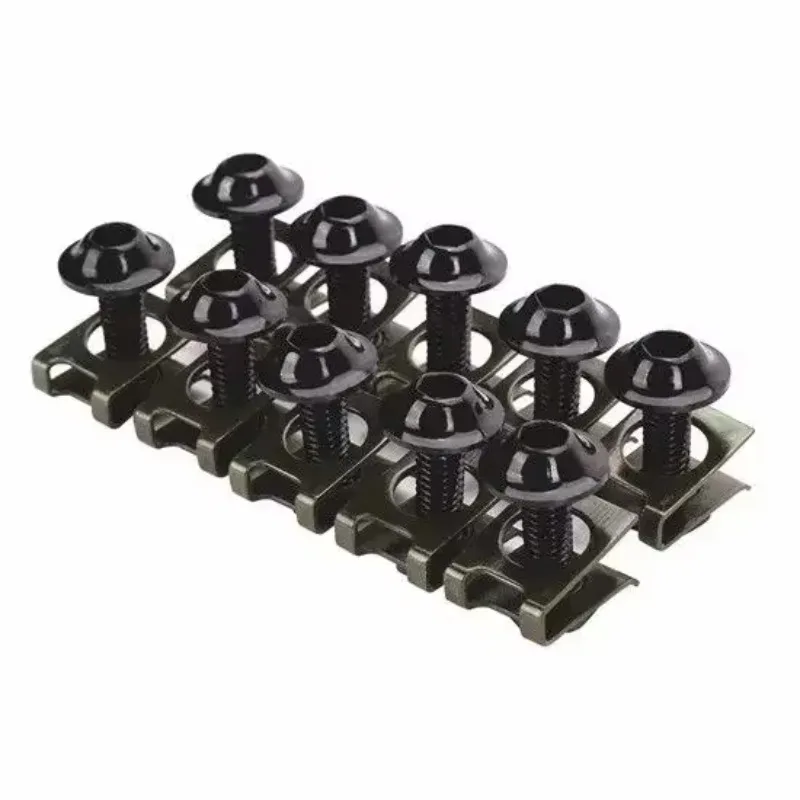 Black 6mm Fairing Body Work Bolt Kit Screw Spire Speed Fastener Clip Nut GSXR RR
Black 6mm Fairing Body Work Bolt Kit Screw Spire Speed Fastener Clip Nut GSXR RR