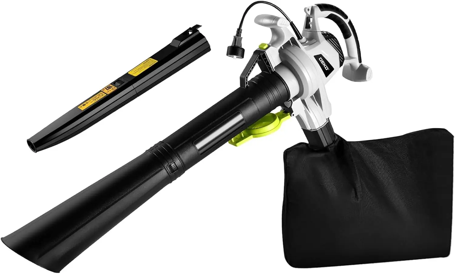 3-in-1 Corded Leaf Blower Vacuum Mulcher, 12 Amp, 40L Bag, Shoulder Strap
3-in-1 Corded Leaf Blower Vacuum Mulcher, 12 Amp, 40L Bag, Shoulder Strap