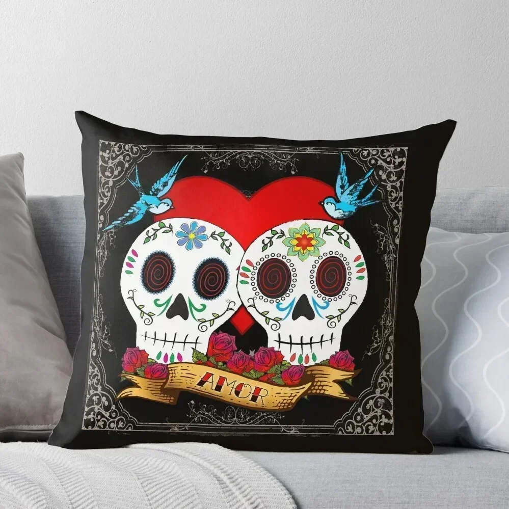Love Skulls Throw Pillow Cushion Cover Set christmas supplies Pillow Case Christmas pillow
Love Skulls Throw Pillow Cushion Cover Set christmas supplies Pillow Case Christmas pillow