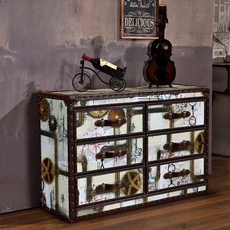 LOFT industrial style six chests bar cafe dining side cabinets clothing store personalized storage decorative cabinets custom
LOFT industrial style six chests bar cafe dining side cabinets clothing store personalized storage decorative cabinets custom