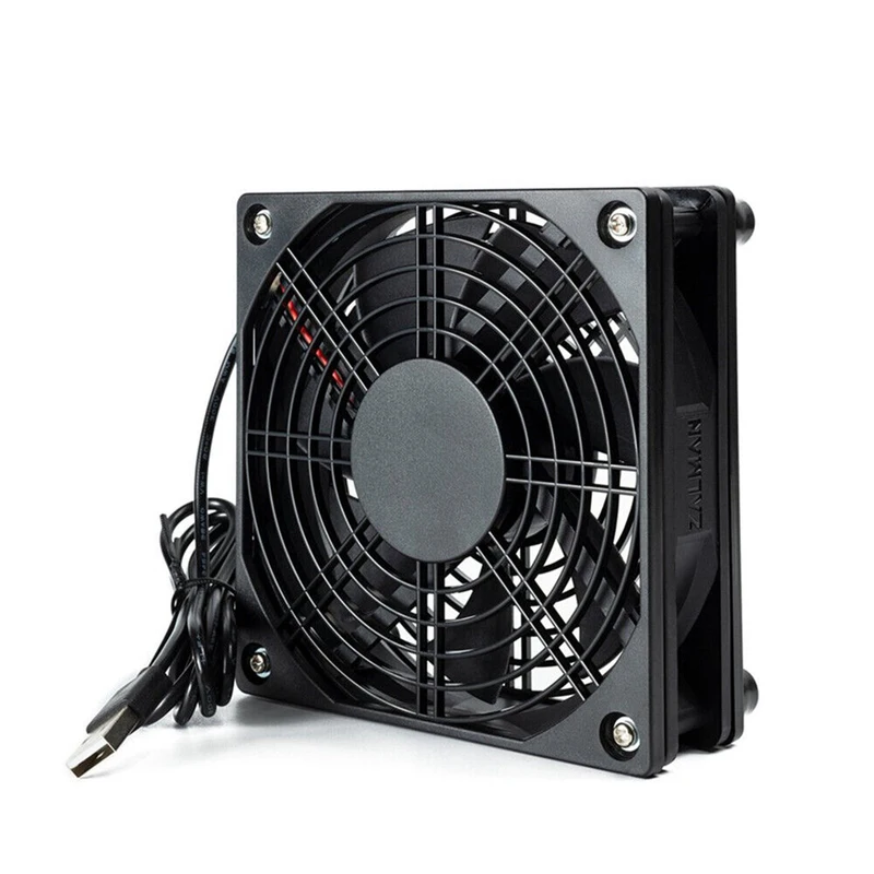 A+for 120mm USB Cooling Fan External Desktop Cooler Stand for Router Modem Computer PC
A+for 120mm USB Cooling Fan External Desktop Cooler Stand for Router Modem Computer PC
