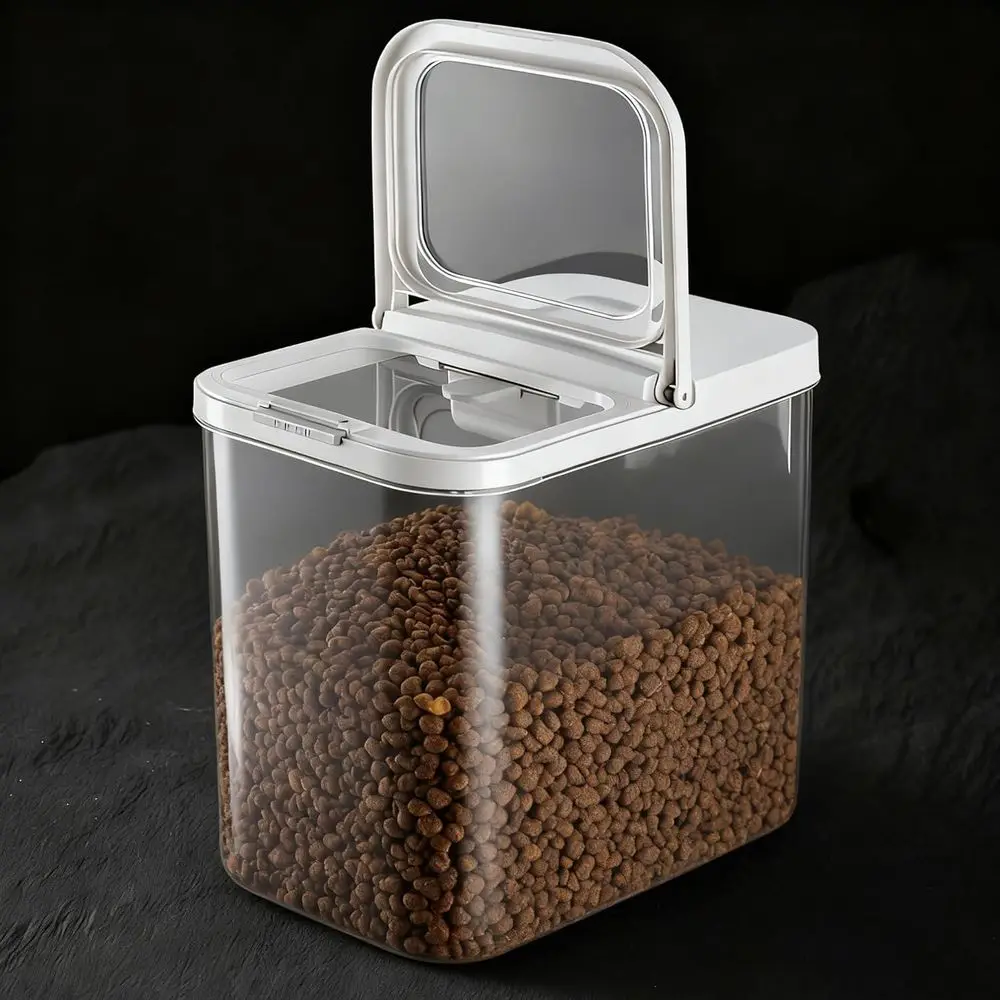 Pet Food Storage Containers With Lids & Scooper - 12L/12KG/10-15LBS, BPA Free Airtight Storage Containers for Dry Food or Kitche
Pet Food Storage Containers With Lids & Scooper - 12L/12KG/10-15LBS, BPA Free Airtight Storage Containers for Dry Food or Kitche
