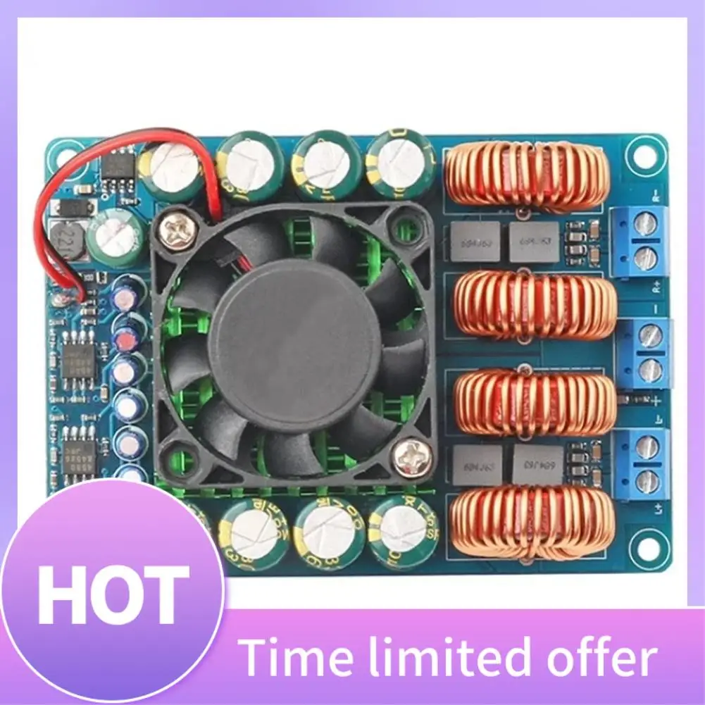 ABFN-TAS5630 Digital Power Amplifier Board Stereo Sound Amplifiers 2X300W Class D Hifi Audio Amp For Speaker Home Theater
ABFN-TAS5630 Digital Power Amplifier Board Stereo Sound Amplifiers 2X300W Class D Hifi Audio Amp For Speaker Home Theater