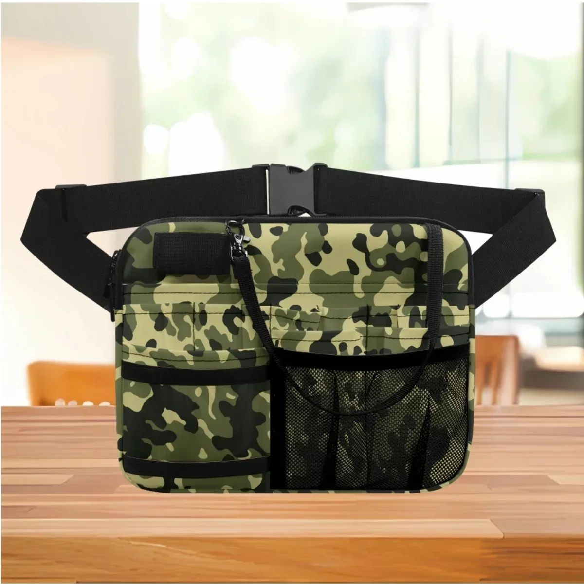 Camouflage Retro Designer Nurse Pocket Bag Hospital Work Portable Multifunctional Medical Tool Storage Bag Nursing Fanny Pack
Camouflage Retro Designer Nurse Pocket Bag Hospital Work Portable Multifunctional Medical Tool Storage Bag Nursing Fanny Pack