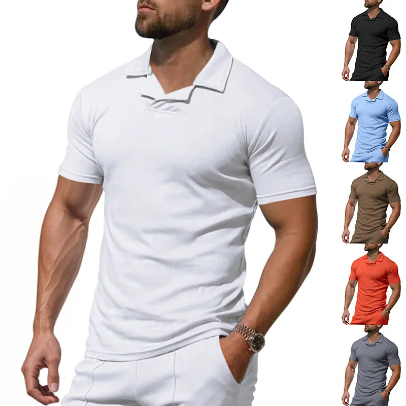 Men's British Style Polo Shirt Casual Loose Fit Quick-Dry Breathable Sportswear Active 2025 for Summer
Men's British Style Polo Shirt Casual Loose Fit Quick-Dry Breathable Sportswear Active 2025 for Summer