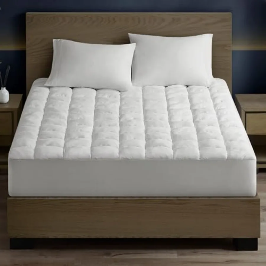 Mattress Pad Overfilled High Density Down Alternative Fill Extra Fluffy 3D Puff Mattress Topper Soft Microfiber Mattress Cover
Mattress Pad Overfilled High Density Down Alternative Fill Extra Fluffy 3D Puff Mattress Topper Soft Microfiber Mattress Cover