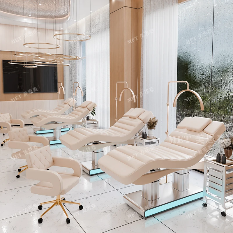Thai Portable Professional Spa Spine Beauty Bed Headspa 4 Motors Electric Thermal Facial Massage Tables Bed for Esthetician
Thai Portable Professional Spa Spine Beauty Bed Headspa 4 Motors Electric Thermal Facial Massage Tables Bed for Esthetician