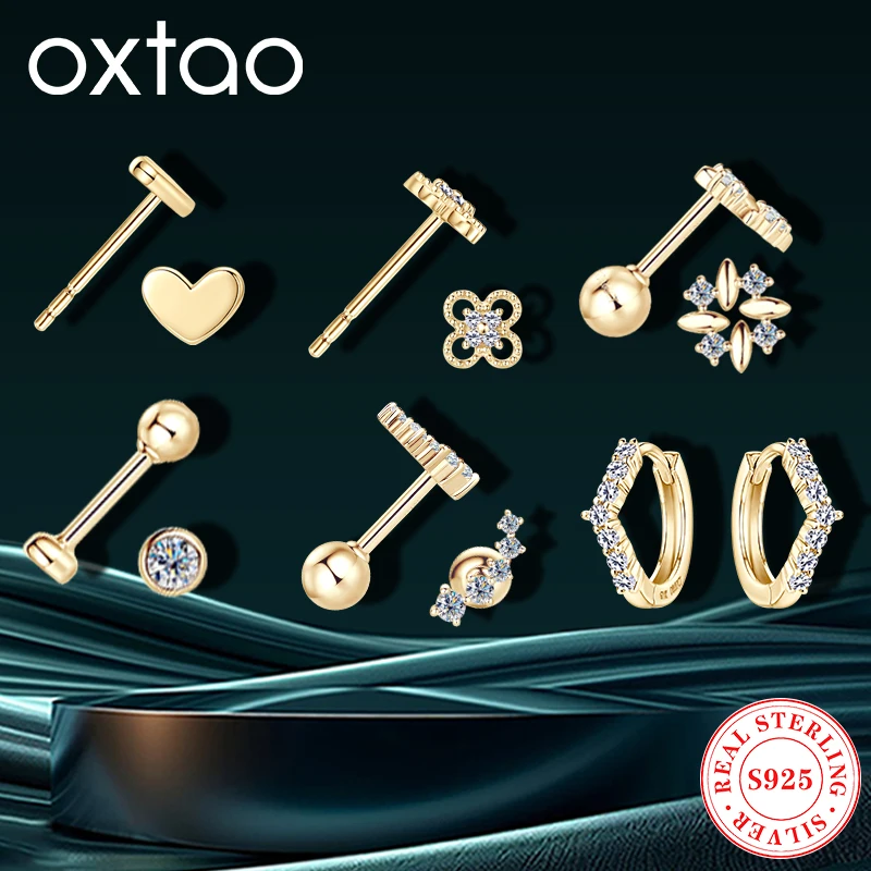 Ювелирные изделия из чистого золота OXTAO 10 карат, настоящие мини-серьги-гвоздики с муассанитом и сертифицированными для женщин, свадебные обручальные серьги, новинка 2023 года
Ювелирные изделия из чистого золота OXTAO 10 карат, настоящие мини-серьги-гвоздики с муассанитом и сертифицированными для женщин, свадебные обручальные серьги, новинка 2023 года