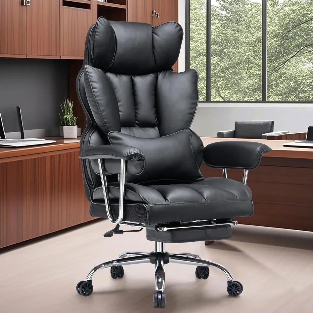 Free Delivery - Desk Office Chair 400LBS, Big and Tall Office Chair, PU Leather Computer Chair, Executive Office Chair with
Free Delivery - Desk Office Chair 400LBS, Big and Tall Office Chair, PU Leather Computer Chair, Executive Office Chair with