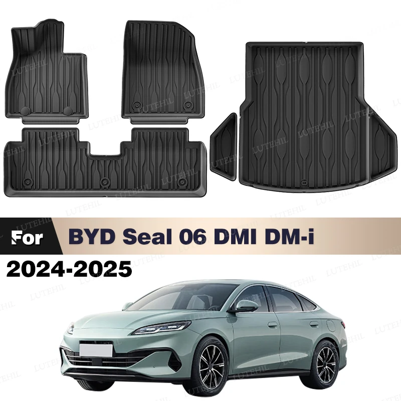 LUTEHIL All-Weather TPE Floor Mat Trunk Mat For BYD Seal 06 DMI DM-i 2024-2025 Custom Carpet Cover Auto Interior Accessories
LUTEHIL All-Weather TPE Floor Mat Trunk Mat For BYD Seal 06 DMI DM-i 2024-2025 Custom Carpet Cover Auto Interior Accessories